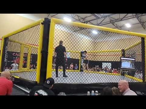 Dalexsandro Morales vs Christian Gale rd. 1 - 130lbs Kickboxing. 9-2-23 Vancouver, WA #EchoValor