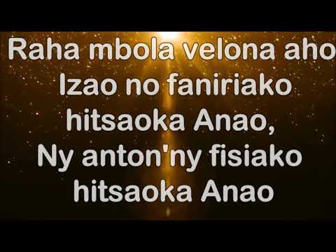 Raha mbola velona  Rija Rasolondraibe