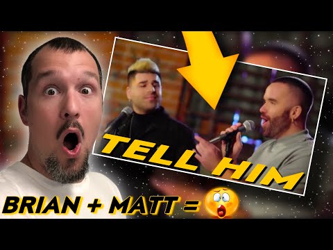 Saucey Reacts | Brian Justin Crum ft. Matt Bloyd - Tell Him | This Is Simply Incredible!