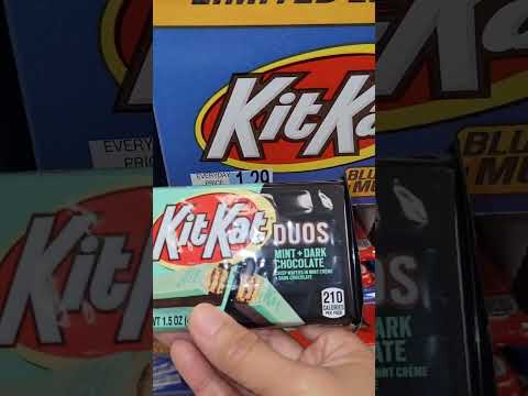 Kit kat mint +dark chocolate #shorts