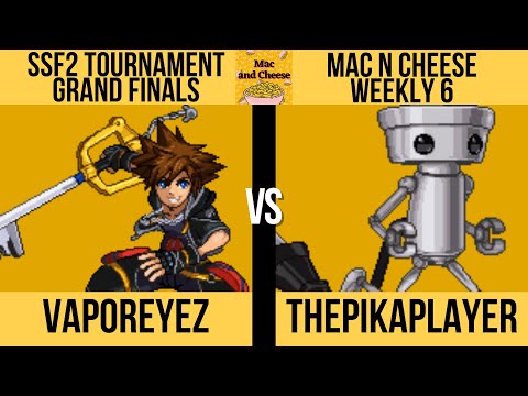 VaporeyeZ (Sora) vs. ThePikaPlayer (Chibi) - SSF2 GRAND FINALS - Mac N Cheese Weekly 6