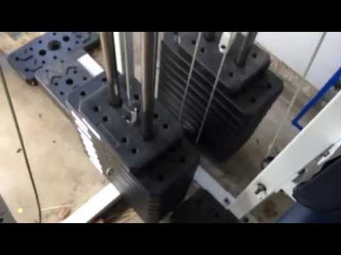 Weider Pro 9635 - removing weights part 1