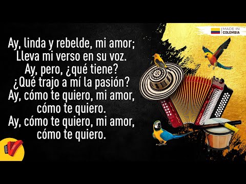 Cómo Te Quiero, Binomio De Oro, Video Letra - Sentir Vallenato