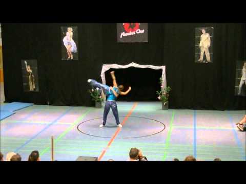 Christine RÜCKERT und Michael RÜCKERT Sinter Claas Cup Krefeld 24.11.2012 Akrobatik Endrunde