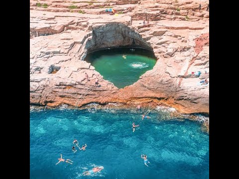 GIOLA Thassos - The Green Lagoon - Most  Natural Swimming Pool in The World
