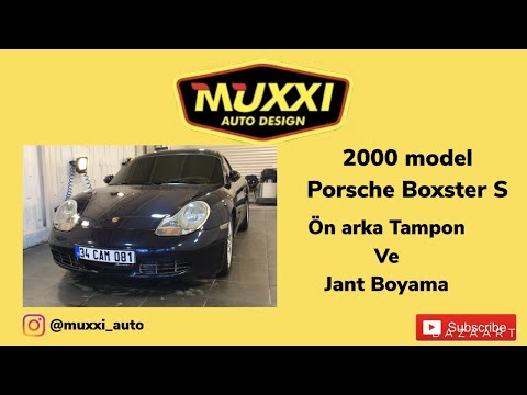 Thumbnail for PORSCHE BOXSTER S ÖN ARKA TAMPON VE JANT BOYAMA UYGULAMASI MUXXI AUTO by Porsche