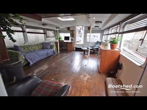 Converted Passenger Ferry 25m with London mooring  - Boatshed - Boat Ref#254344