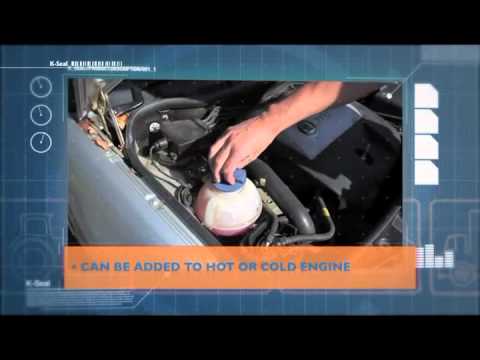 How to use K-Seal to stop coolant leaks and fix head gaskets