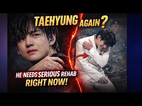 Today KIM TAEHYUNG's injury recurred and now requires serious rehabilitation.