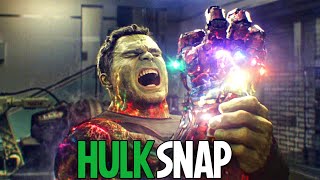 Avengers Endgame Hulk Snap HD WhatsApp Status || #shorts