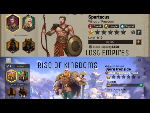 Lost Empires vs. Rise of Kingdoms Comparison