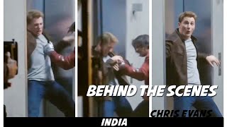 Chris Evans and Sebastian Stan Behind the Scenes 😂