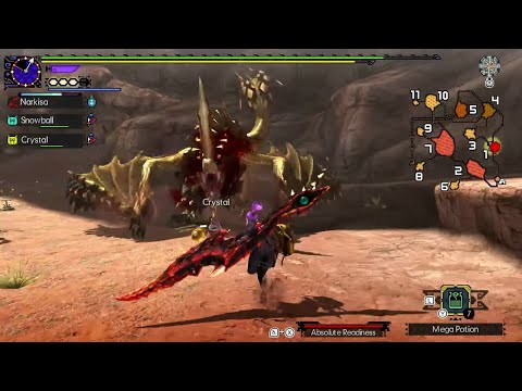 [MHGU] G4 Hyper Seregios - Valor Insect Glaive Solo