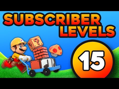 Super Mario Maker - Subscriber Levels [#15] - DESERT LEVELS!