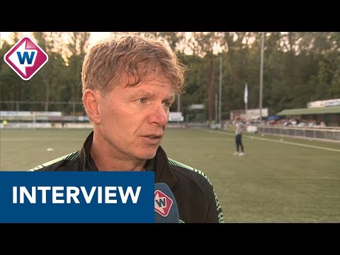 Interview ADO-trainer Fons Groenendijk na Scheveningen - ADO Den Haag | OMROEP WEST SPORT