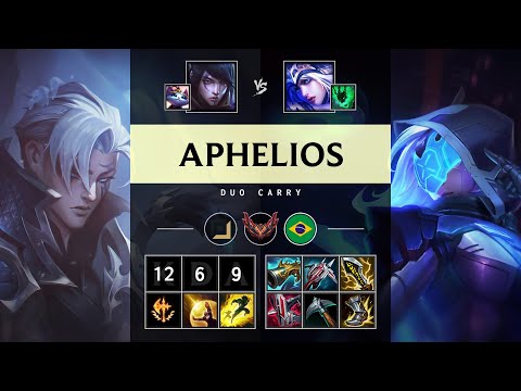 Aphelios ADC vs Ashe: Triple Kill, Unstoppable - BR Grandmaster Patch 14.24