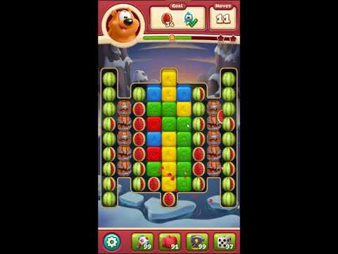 Toon Blast Level 3638 - NO BOOSTERS 🐻🐺🐱 | SKILLGAMING ✔️