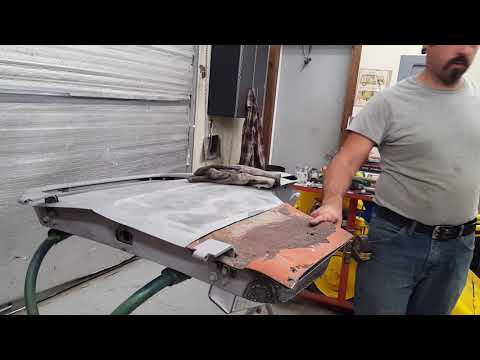 How to replace lower door skin #2