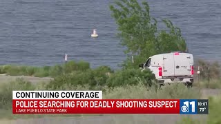 2 dead following shooting at Lake Pueblo, suspect on the run
