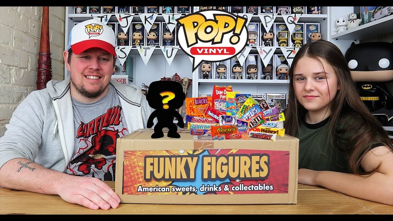 = NEW BOX = Unboxing A Funko Pop & American Sweets Mystery Box From Funky Figures - UK