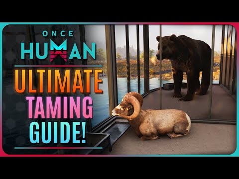 ONCE HUMAN - ULTIMATE ANIMAL TAMING GUIDE!!!