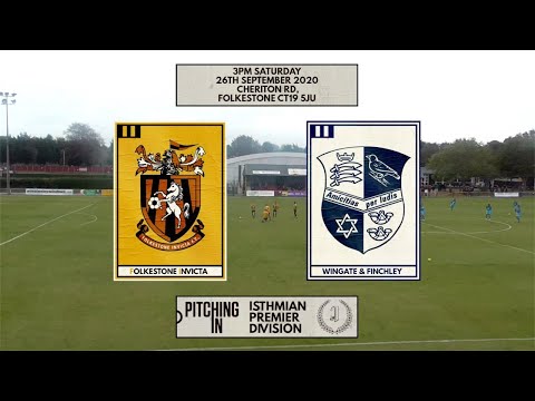 Highlights | Folkestone Invicta 4-1 Wingate & Finchley | Pitching In Isthmian Premier Division