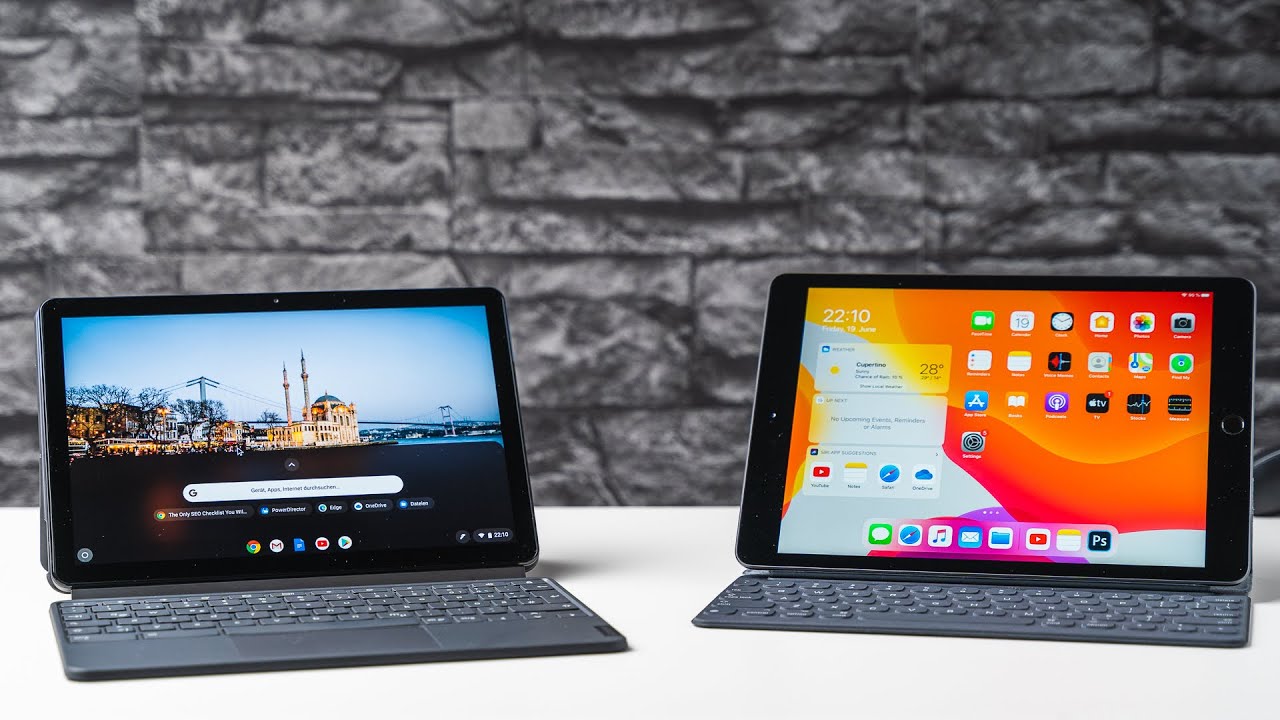 Comparison: Lenovo Duet Chromebook VS Apple iPad 7
