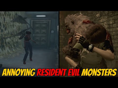 Top 10 Most ANNOYING Resident Evil Monsters!