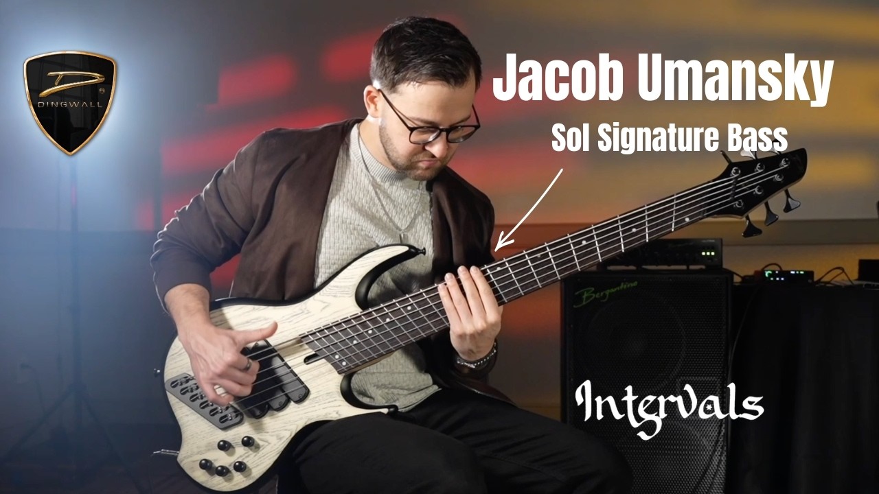 Jacob Umansky &ndash; Sol Signature bass | Intervals &ldquo;Lacuna&rdquo; Playthrough - YouTube