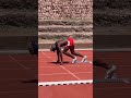 sprint technique of start pushing back the ground