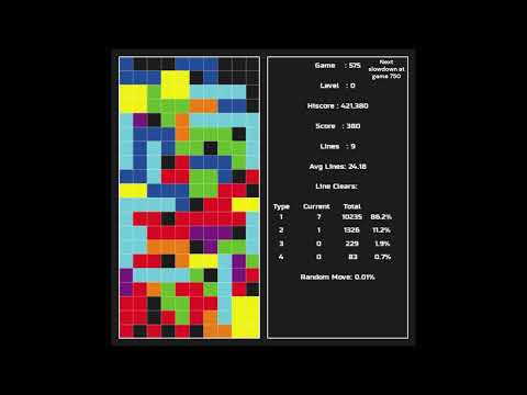 Tetris AI Demo