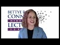 2021 Bettye Rose Connell Memorial Lecture
