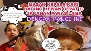 MASAK SOP KAKI BABI JUMBO PAKE PANCI CEPAT MASAK (