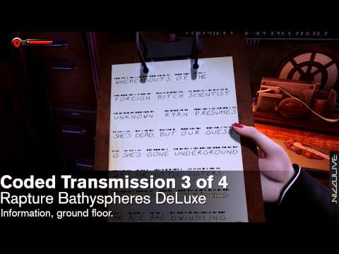 BioShock Infinite Burial At Sea Episode 2 All Code Transmission Locations and Secret Room SPOILERS