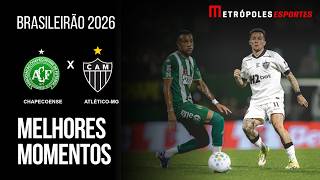 Chapecoense 0 x 4 Atlético Mineiro | Melhores Momentos | Brasileirão 2026