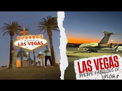 Las Vegas Vlog 9 - Journey Home: The perfect photo at 6 a.m. & departure chaos!
