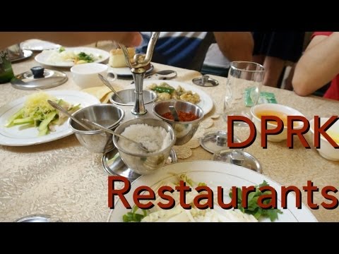 North Korean Food for Tourists