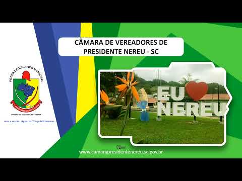 Oitava Sessão Ordinária de 2026 da Câmara De Vereadores Do Município De Presidente Nereu.