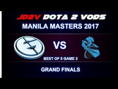 EG vs Newbee Manila Masters 2017 Grand Finals Game 3 VOD DOTA 2 / Sumail Ember / Sç DP