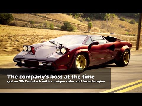 Valentino Balboni Reunited With The Boss’s Lamborghini Countach