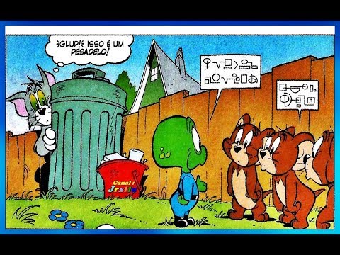 Tom e Jerry - Invasores espaciais, Quadrinhos Tom e Jerry