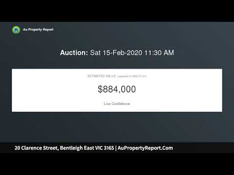 20 Clarence Street, Bentleigh East VIC 3165 | AuPropertyReport.Com