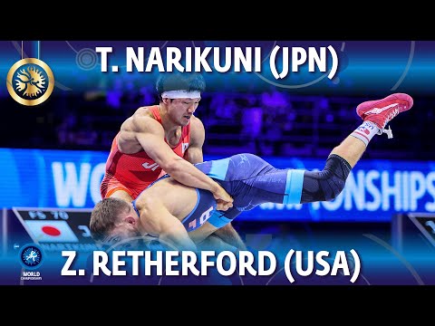 Taishi Narikuni (JPN) vs Zain Allen Retherford (USA) - Final // World Championships 2022 // 70kg