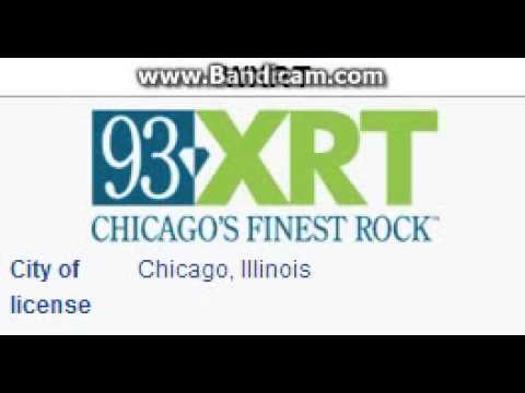 WXRT 93.1 93 XRT Chicago, IL TOTH ID at 8:00 p.m. 8/22/2014