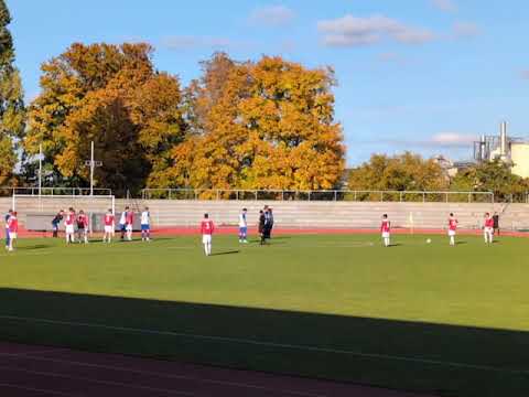 Wacker Gotha: Freistoßtor zum zwischenzeitlichen 2:1 gegen Walldorf. Endstand 6:1.