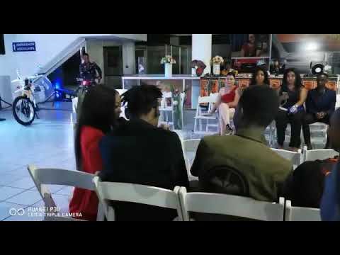 Mimmie performs Khetha at the  Suzuki Summer fashion drive.