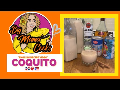 Coquito | NO EGG RECIPE | Delicious & Easy! #bigmamacooks #coquito #coquitonoegg