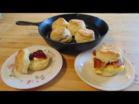 3 Ingredient Butter Biscuits – Best Biscuit Ever – Bret’s Favorite - The Hillbilly Kitchen.