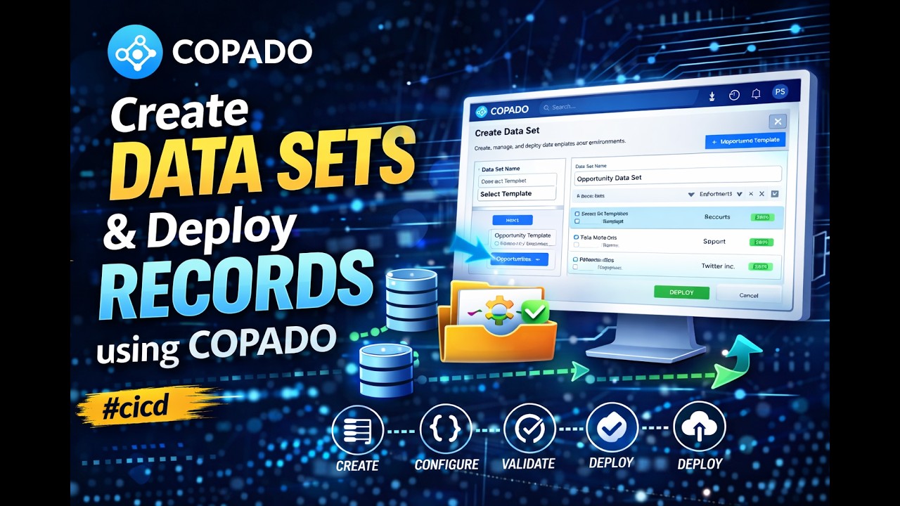 Create Data Sets & Deploy Records using COPADO