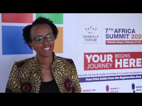 Amrote Abdella, Microsoft's 4Afrika director at Sankalp Africa Summit 2020